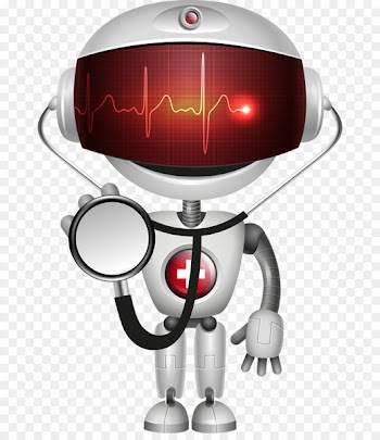 Vector graphics Robot Physician Stock illustration - cosmo stamp 
