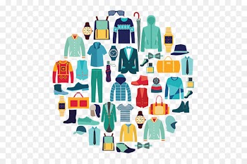 Vector graphics Royalty-free Illustration Clothing Photograph - say clothes 
