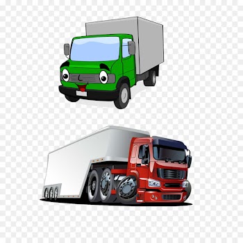 Vector graphics Semi-trailer truck Stock illustration - delivery truck 