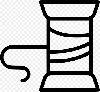 Vector graphics Sewing Clip art Yarn Thread - tread icon 