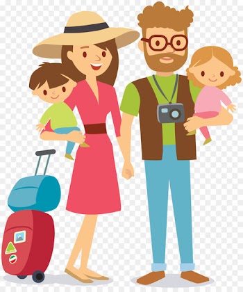 Vector graphics Travel Image Family Illustration - travel 