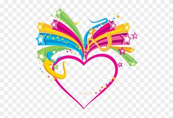 Vector Hearts Christmas Clipart, Graduation Gifts, - Heart Design Frame