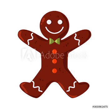 Vector holiday icon of two red christmas sock with a pattern