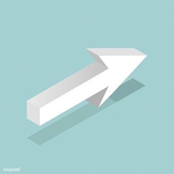 Vector icon of arrow | Free stock vector - 383141
