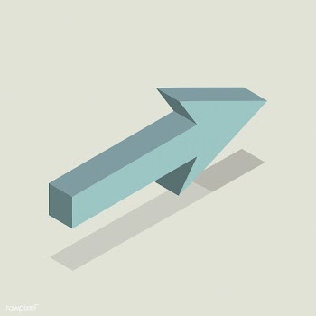 Vector icon of arrow | Free stock vector - 383504