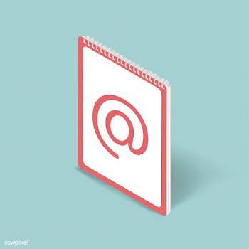 Vector icon of at symbol | Free stock vector - 382682