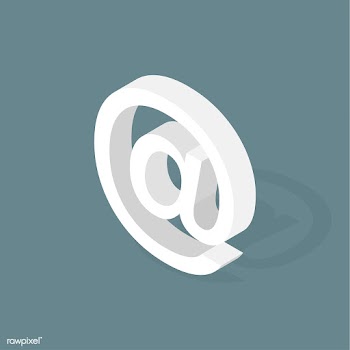 Vector icon of at symbol | Free stock vector - 383244