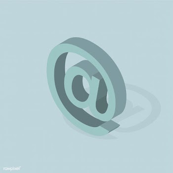 Vector icon of at symbol | Free stock vector - 383298