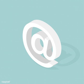 Vector icon of at symbol | Free stock vector - 383302