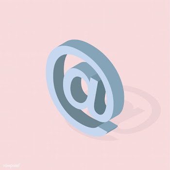 Vector icon of at symbol | Free stock vector - 383304