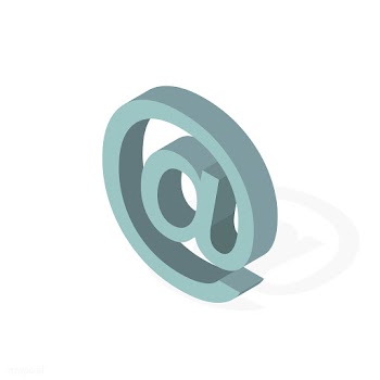 Vector icon of at symbol | Free stock vector - 383455