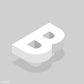 Vector icon of B letter | Free stock vector - 382724