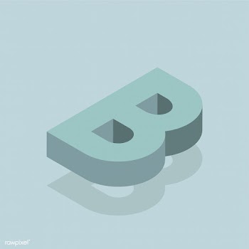 Vector icon of B letter | Free stock vector - 383004