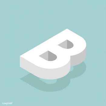 Vector icon of B letter | Free stock vector - 383018