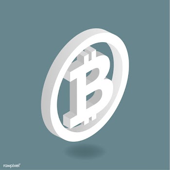 Vector icon of bitcoin icon | Free stock vector - 382085