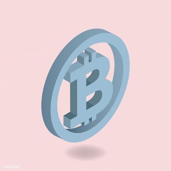 Vector icon of bitcoin icon | Free stock vector - 382099