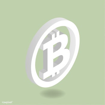Vector icon of bitcoin icon | Free stock vector - 382170