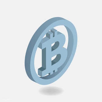 Vector icon of bitcoin icon | Free stock vector - 382172