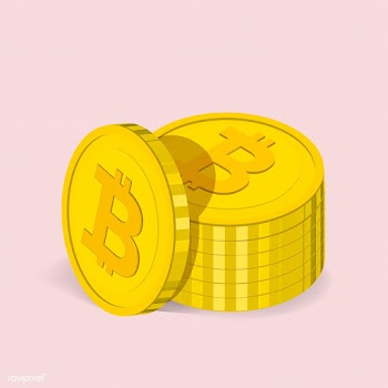 Vector icon of bitcoin icon | Free stock vector - 382229