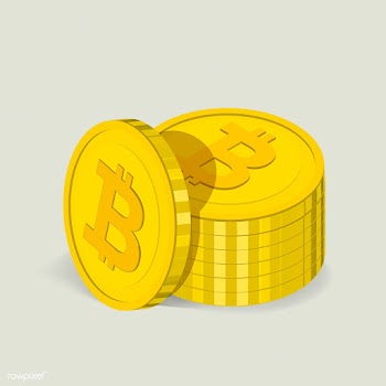 Vector icon of bitcoin icon | Free stock vector - 382304