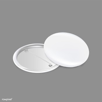 Vector icon of blank white badge | Free stock vector - 382638