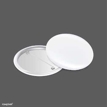 Vector icon of blank white badge | Free stock vector - 383168