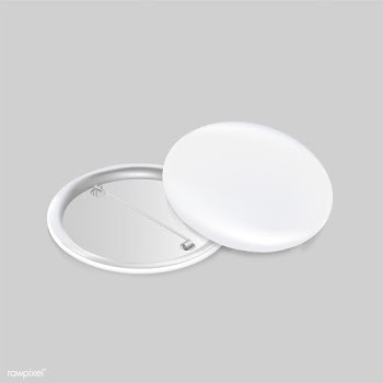 Vector icon of blank white badge | Free stock vector - 383363
