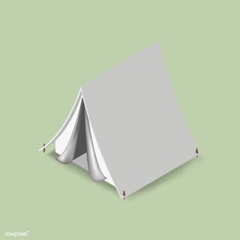 Vector icon of camping tent icon | Free stock vector - 383525