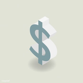 Vector icon of dollar sign icon | Free stock vector - 382797