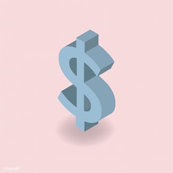 Vector icon of dollar sign icon | Free stock vector - 383289