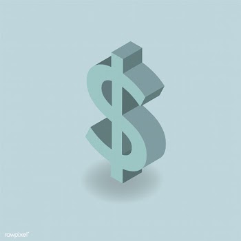 Vector icon of dollar sign icon | Free stock vector - 383332