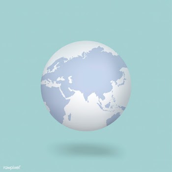 Vector icon of globe | Free stock vector - 382713