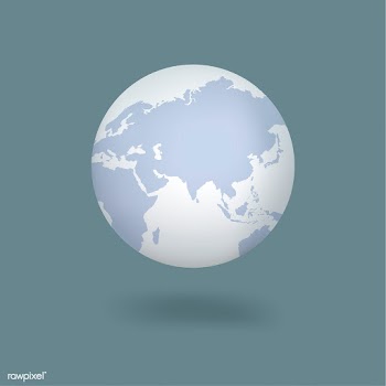 Vector icon of globe | Free stock vector - 383045