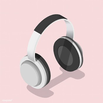 Vector icon of  headphones | Free stock vector - 383182