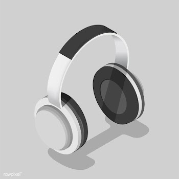 Vector icon of  headphones | Free stock vector - 383185
