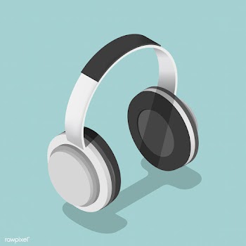Vector icon of  headphones | Free stock vector - 383290