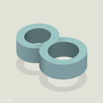 Vector icon of infinity sign | Free stock vector - 383297