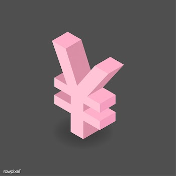 Vector icon of Japanese Yen currency symbol | Free stock vector - 383325
