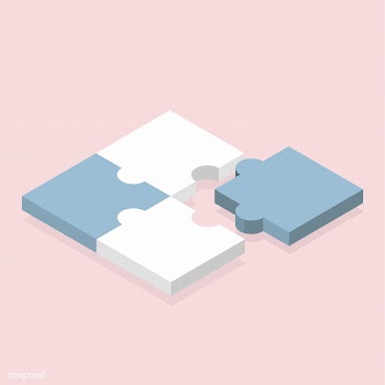 Vector icon of jigsaw | Free stock vector - 383213