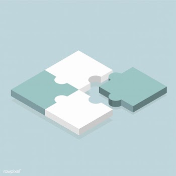 Vector icon of jigsaw | Free stock vector - 383287