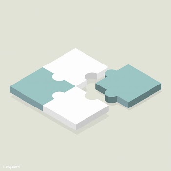 Vector icon of jigsaw | Free stock vector - 383422