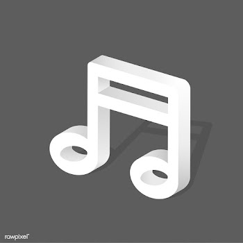 Vector icon of music note | Free stock vector - 382524