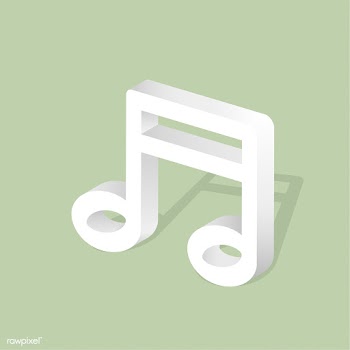 Vector icon of music note | Free stock vector - 382551