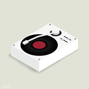 Vector icon of music truntable | Free stock vector - 382660