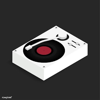 Vector icon of music truntable | Free stock vector - 382809