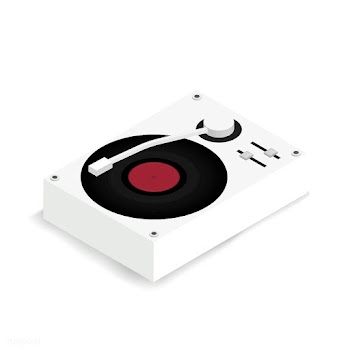 Vector icon of music turntable | Free stock vector - 383447