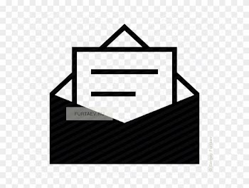 Vector Icon Of Opened Envelope With Text Page Inside - Email Symbol Word 2013