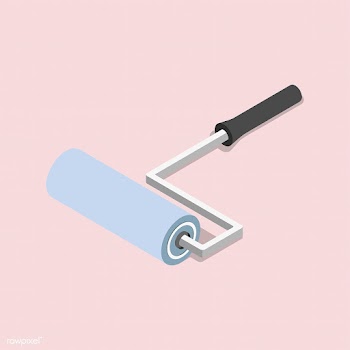 Vector icon of roller brush | Free stock vector - 383373
