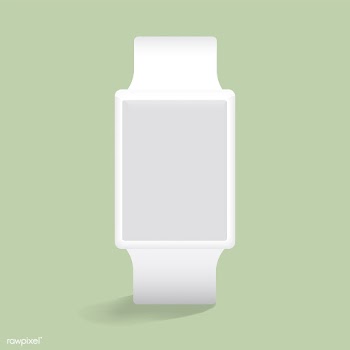 Vector icon of smart watch mockup icon | Free stock vector - 382313