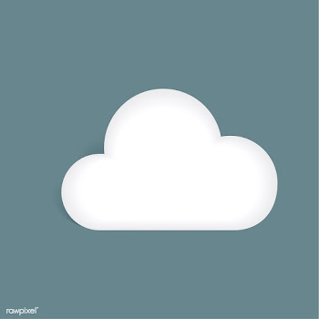 Vector icon of storage cloud | Free stock vector - 383328